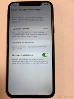 Apple iPhone x 64gb kondice baterie 100%  nefunkční Face - 4