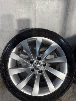 Zimní ALU sada 5x112 r17 s pneu 235/45/17 Bridgestone Blizza - 4