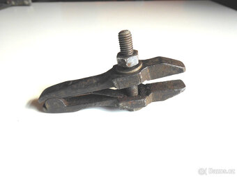 B218_ Zámečnická svěrka, 10 cm, retro - 4