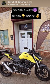 Honda CB750 Hornet s QS / TP 35kW A2 / 99,2k 76,5Nm - 4