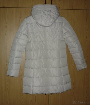 Béžová dámská zimní bunda/kabát Takko Fashion - 4