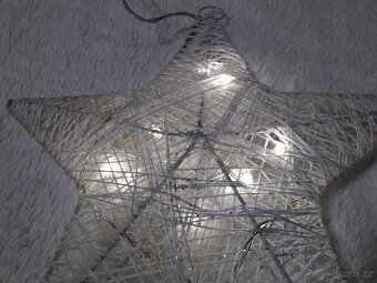 LED Svítící vánoční hvězda - 4