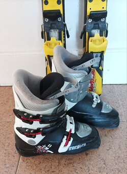 Dětské lyže Völkl + přeskáče Tecnika - 4