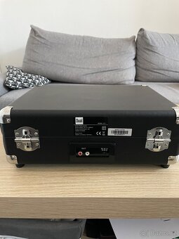 Kufříkový gramofon značky Dual - 4