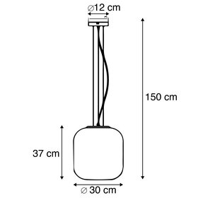 Prodám - designová závěsná lampa QAZQA (2ks) - 4