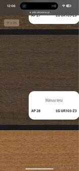 Nové balkonové dveře 103x203 dekor - walnuss terra - 4