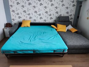 Rozkládací sedačka na každodenní spaní. - 4