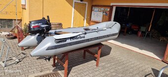 Prodám motorový člun 5hp. - 4