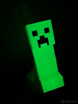 Minecraft svítící figurka creepera - 4