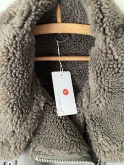 Kožená,zimní bunda,Nová,vel.L-XL - 4