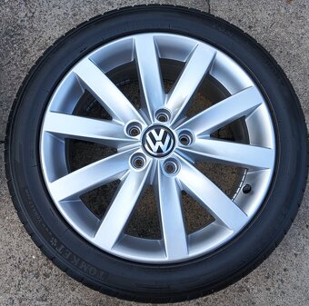 Originál sada disků VW Golf, Touran, Caddy 5x112 R17 Porto - 4