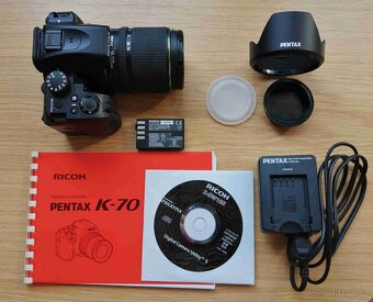 Prodám Pentax K-70 s příslušenstvím. - 4