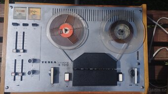 Tesla B100 magnetofon, kotoučák - 4