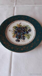 Porcelánový dekorativní talíř I. - 4