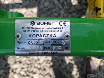 Prodám jednořádkový vyurávač brambor Bomet ukázkový - 4