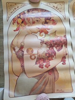3 stejné plakáty Alfons Mucha - 4