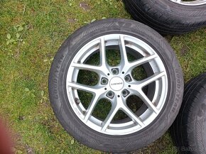 Alu kola BORBET 225/50 R17, pneu letní - 4