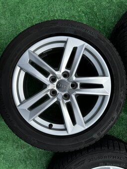 Originál alu kola Audi A5 A4 B9 zima 5x112 R17 - 4