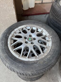 Prodám Alu Kola na Škoda Octavia 1, BBS 205/60 R16. - 4