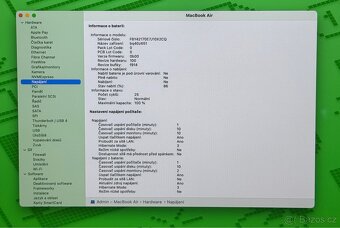 MacBook Air M3 2024 /16GB RAM/M3/512GB SSD/ Záruka - 4