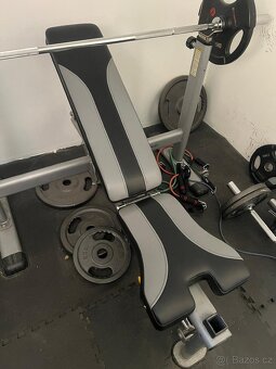 Steelflex stroj na biceps a Tuff Stuff benchpress i VÝMĚNA - 4