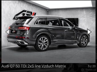 Audi Q7 50 TDI 2xS line Vzduch Matrix - 4