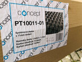 Systémová deska s 11mm izolací PT10011-01 - 4