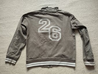 Šedá bavlněná mikina Hema vel. 158 - 4