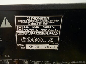 Pioneer SX-757 - 4