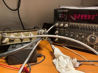 Rádiostanice Tesla RF-10, kompletní sada, odzkoušena - 4