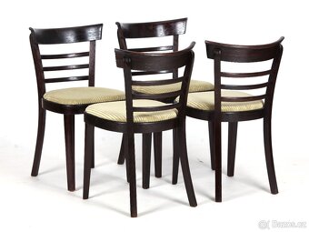 4x kvalitní jídelní židle THONET- - 4