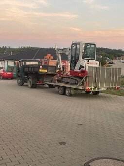 Vlek ,plaťák, Vozejk na pracovní stroje - 4