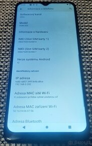 Mobilní telefon Motorola e22, 4/64GB, nová baterka, pěkný. - 4
