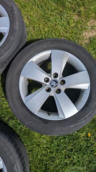 ALU kola Škoda Fabia 3 + pneu Dexen - 4