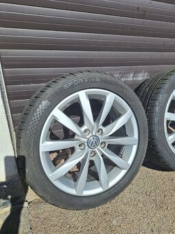 Originál 17", Vw alu kola Dijon. - 4