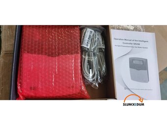 Inteligentní regulátor solárního ohřevu vody PLC SR258 - 4