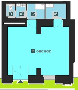 Prodej OBCHODU + WC, umyvárka, sklad, 50,2 m2, Praha 5 - 4