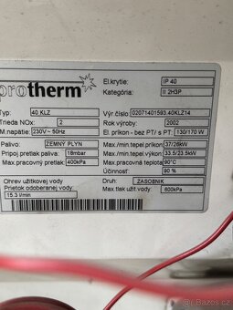 Prodám plynový kotel Protherm 40 KLZ 14 - 4