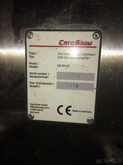 LINDE CRYOLEAN SJ-25 - Čistička suchého ledu CO2, tryskání l - 4