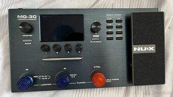 Prodám kytarový multiefekt NUX MG-30 - 4