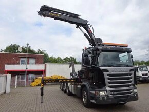 Scania R490 8x4 - nosič kontejnerů s hydraulickou rukou - 4