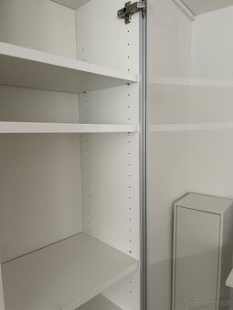 Ikea billy bílá knihovna regal prosklená 30x39x200cm - 4