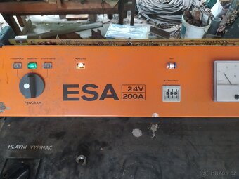 DEHOR / ESA 24V 200A nabíječka - nefunkční - 4