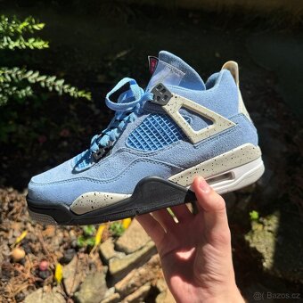 Prodávám boty Air Jordan 4 Retro “University Blue” (GS) - 4