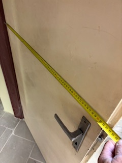 Prodám starší použité dveře ze stavby 70, 80 cm - 4