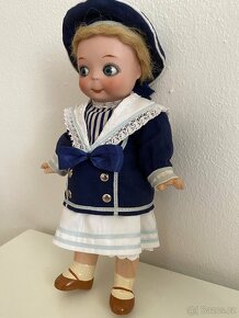 Vzácná starožitná německá panenka googly Armand Marseille - 4