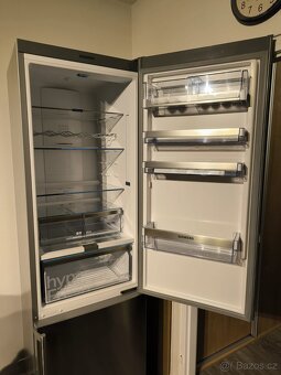 Siemens - krásná veliká lednice s mrazákem - 4