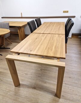 Nový rozkládací stůl 90x160+100 cm - 4