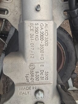 Podvalník vozik autoprepravnik na dvě auta prives dvouplato - 4