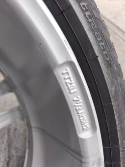 Alu kola 5x112 r19 zimní pneumatiky 215/50 r19 - 4